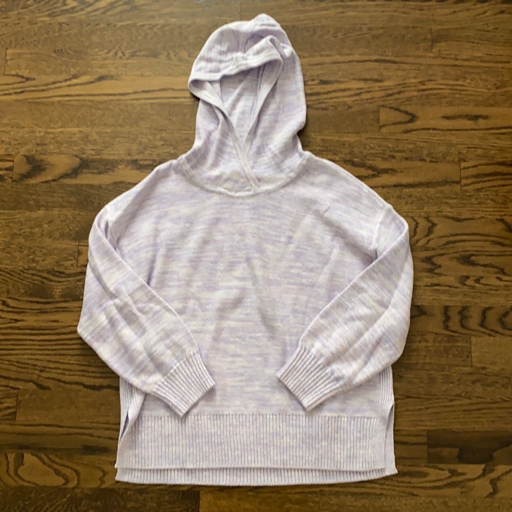 Gap Purple Space-dyed cotton Hoodie. NWOT Size Med